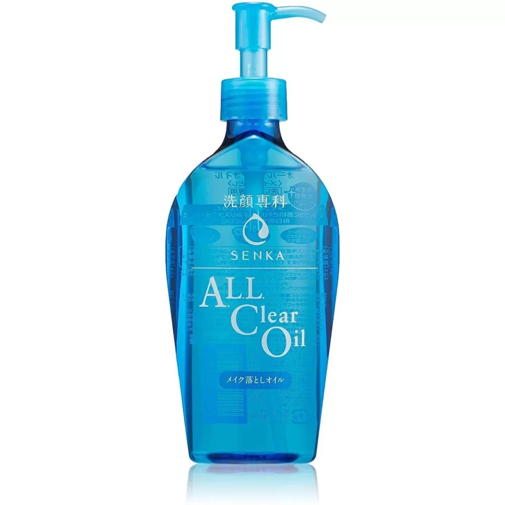 Top 6 Dầu Tẩy Trang tốt nhất hiện nay 5 Shiseido Senka All Clear Oil Makeup Remover 230ml