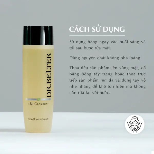 Nước cân bằng (Lotion) Dr.Belter 212 Fresh Blossomy Tensum 200ml. - Ảnh 5
