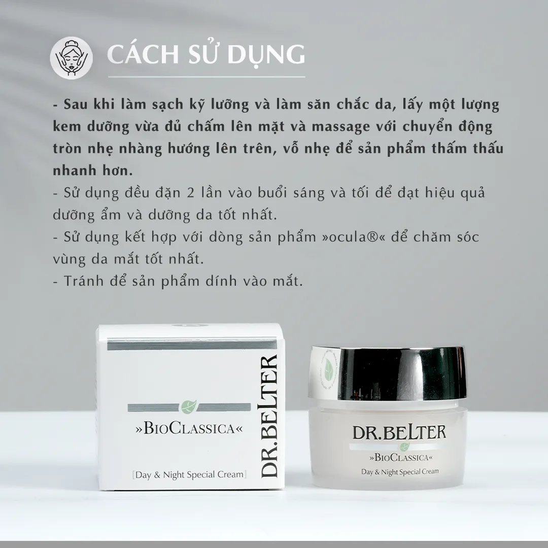 Kem dưỡng ngày và đêm cho da lão hóa khô Dr. Belter 218 Day & Night Special Cream(50ml) 7 Kem dưỡng ngày và đêm cho da lão hóa khô Dr. Belter 218 Day & Night Special Cream(50ml) - Ảnh 7
