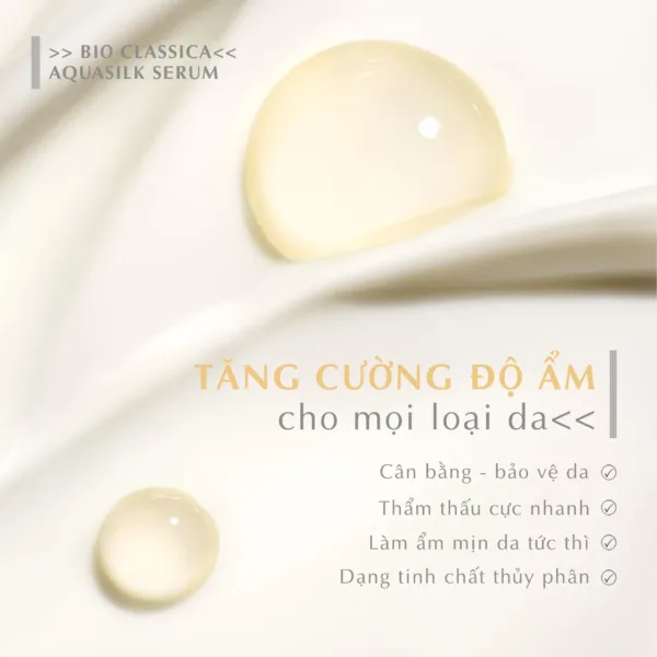Serum lụa phục hồi và dưỡng ẩm cho da lão hóa - Ảnh 4