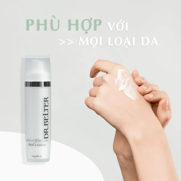 Kem dưỡng tơ tằm Dr.Belter 224 AquaSilk 24 30ml - Chính Hãng Đức - Ảnh 4
