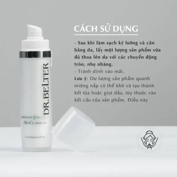 Kem dưỡng kiềm dầu Dr.Belter 226 Pure Balance Fluid 50ml. - Ảnh 6