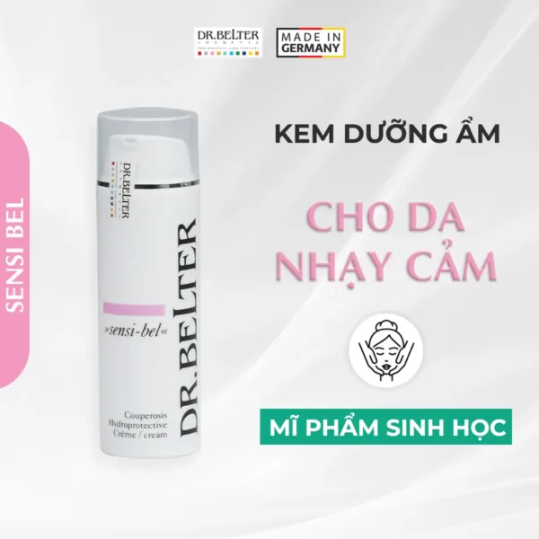 Kem dưỡng ngày và đêm cho da nhạy cảm Dr.Belter 357 Couperosis Hydroprotective 50ml. - Ảnh 6
