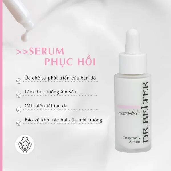 Serum cho da nhạy cảm Dr.Belter 358 Couperosis Serum 30ml. - Ảnh 5