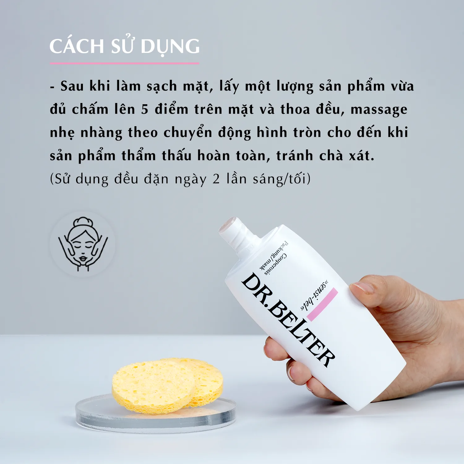 Mặt nạ làm dịu cho da nhạy cảm Dr.Belter 360 Couperosis Mask (75ml) - chính hãnġ Đức 5 Mặt nạ làm dịu cho da nhạy cảm Dr.Belter 360 Couperosis Mask (75ml) - chính hãnġ Đức - Ảnh 5