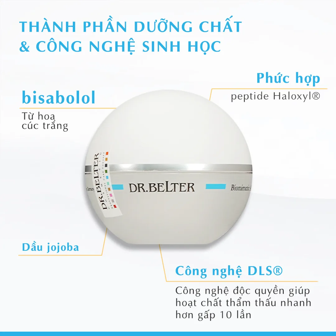 Kem dưỡng vùng mắt, cấp ẩm, ngừa nhăn Dr.Belter 404 Biomimetic Eye Cream 15ml 2 Kem dưỡng vùng mắt, cấp ẩm, ngừa nhăn Dr.Belter 404 Biomimetic Eye Cream 15ml - Ảnh 2