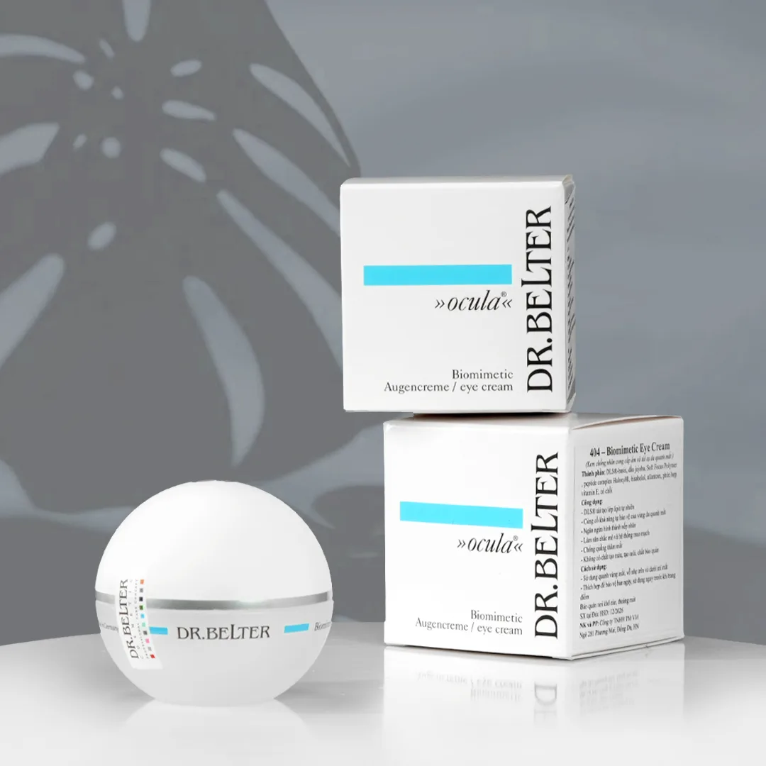 Kem dưỡng vùng mắt, cấp ẩm, ngừa nhăn Dr.Belter 404 Biomimetic Eye Cream 15ml 4 Kem dưỡng vùng mắt, cấp ẩm, ngừa nhăn Dr.Belter 404 Biomimetic Eye Cream 15ml - Ảnh 4
