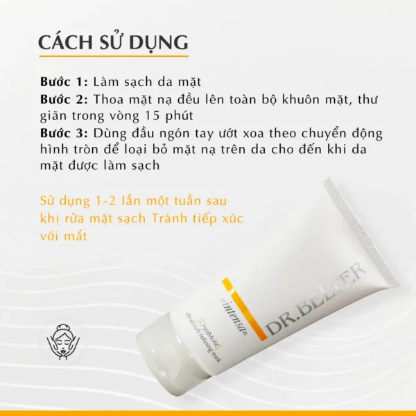 Mặt nạ the mát, cấp ẩm Dr. Belter 503 Cryomoist Ultrafresh Refining Mask 75ml. - Ảnh 6