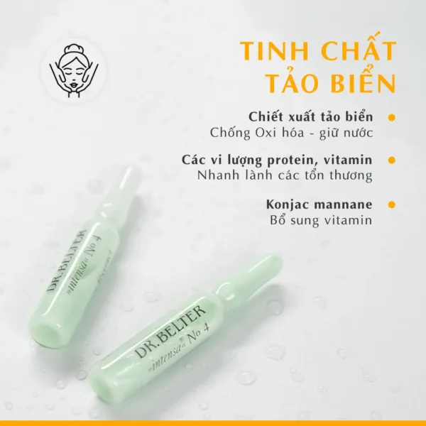Alternative view of Tinh chất thải độc cho da Dr.Belter 508 Intensa No.4 Sea - Algae Extract 2ml.