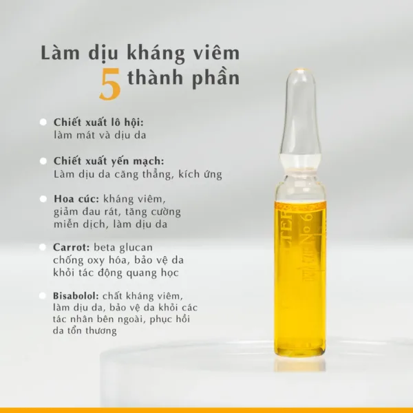 Tinh chất dưỡng Dr.Belter 510 Tinh chất  No.6 Anti Irritation. - Ảnh 3