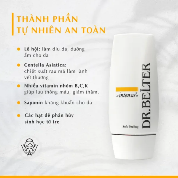 Tẩy da chết Dr.Belter 516 Soft Peeling 50ml. 8 Tẩy da chết Dr.Belter 516 Soft Peeling 50ml. - Ảnh 3