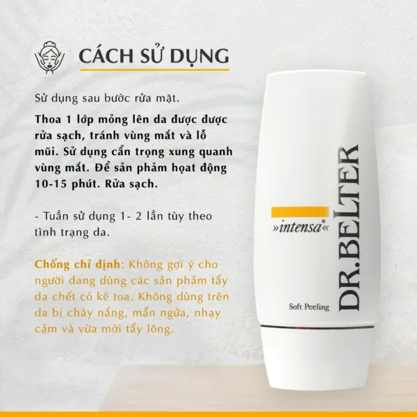 Tẩy da chết Dr.Belter 516 Soft Peeling 50ml. 11 Tẩy da chết Dr.Belter 516 Soft Peeling 50ml. - Ảnh 6