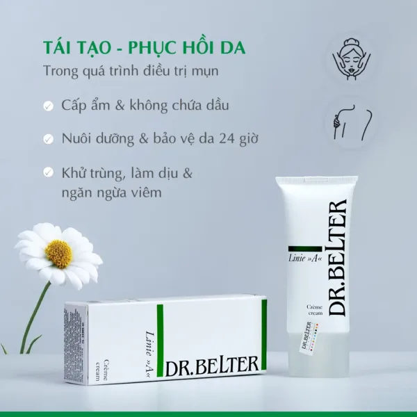 Kem dưỡng cho da dầu mụn Dr.Belter 519 Cream Line A 50ml. - Ảnh 3