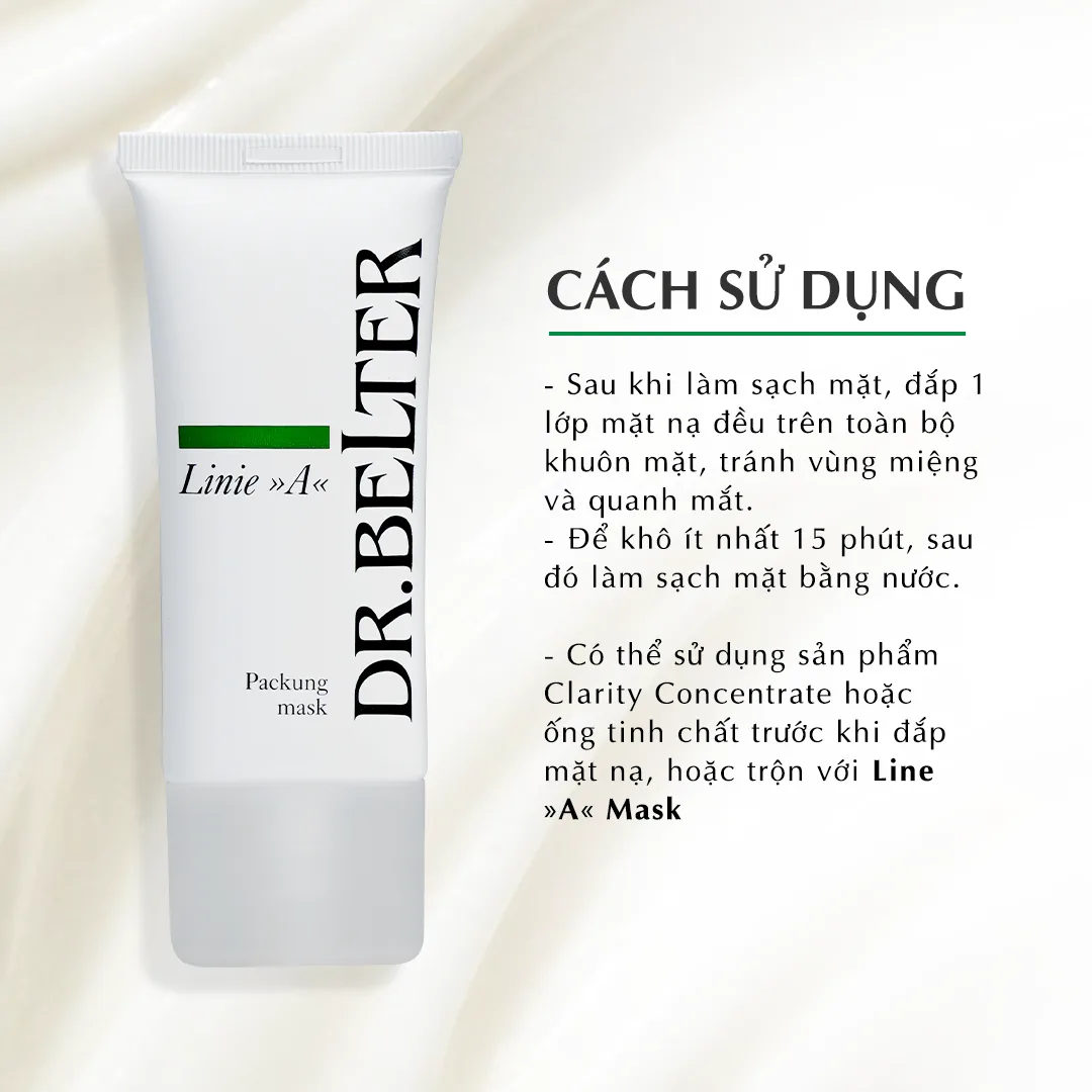 Mặt nạ dưỡng cho da mụn viêm Dr.Belter 523 Cream Mask 50ml. 5 Mặt nạ dưỡng cho da mụn viêm Dr.Belter 523 Cream Mask 50ml. - Ảnh 5