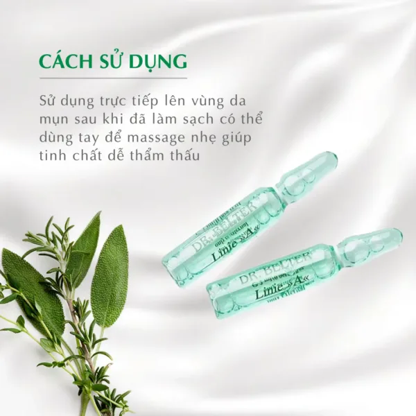 Tinh chất cho da dầu mụn Dr.Belter 0524 Ampoule Line A 2ml. - Ảnh 5