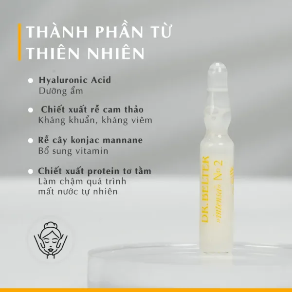 Tinh chất làm mịn da Dr.Belter 537 No.2 Hy O Silk 2ml. - Ảnh 3