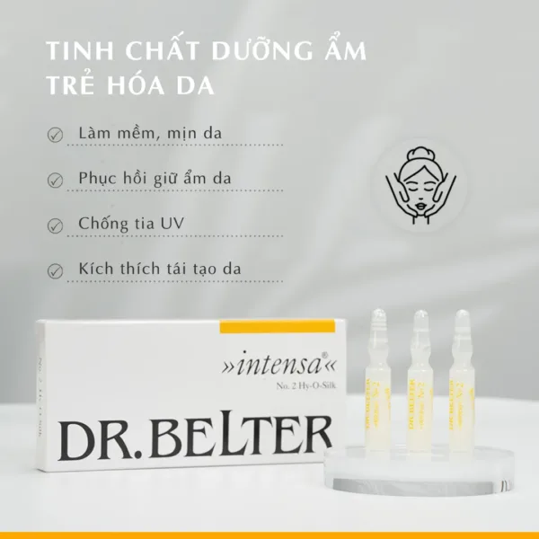 Tinh chất làm mịn da Dr.Belter 537 No.2 Hy O Silk 2ml. - Ảnh 4