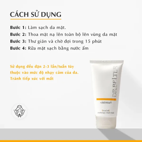 Mặt nạ tế bào gốc thực vật Dr.Belter 545 VivaCell Vinotherapy CreamMask 75ml. - Ảnh 5