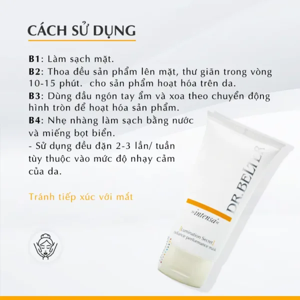 Mặt nạ dưỡng da Dr. Belter 546 Lumination Secret 75ml. - Ảnh 6