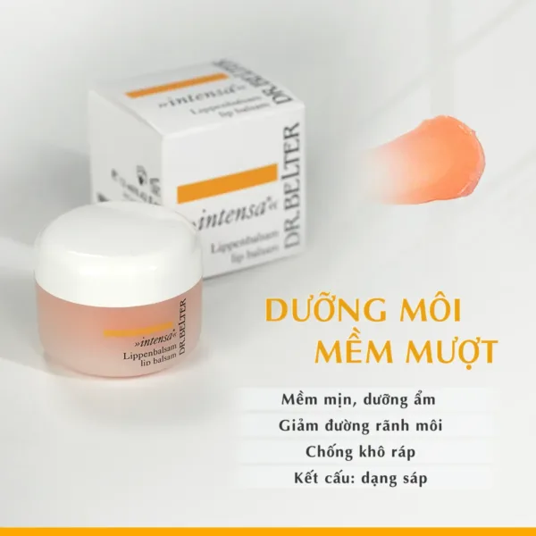 Kem dưỡng môi sinh học Dr.Belter 701 Lip Balsam 15ml. - Ảnh 5
