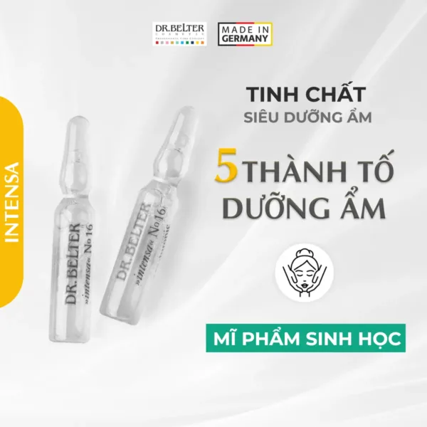Alternative view of Tinh chất cấp ẩm, căng bóng da Dr.Belter 723 No.16 Hyaluronic Factor 5 2ml.