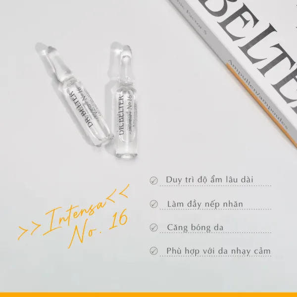 Tinh chất cấp ẩm, căng bóng da Dr.Belter 723 No.16 Hyaluronic Factor 5 2ml. - Ảnh 3