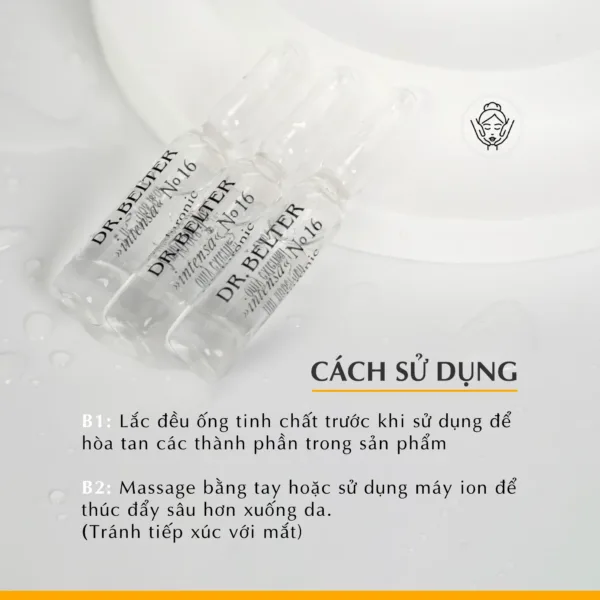 Tinh chất cấp ẩm, căng bóng da Dr.Belter 723 No.16 Hyaluronic Factor 5 2ml. - Ảnh 7