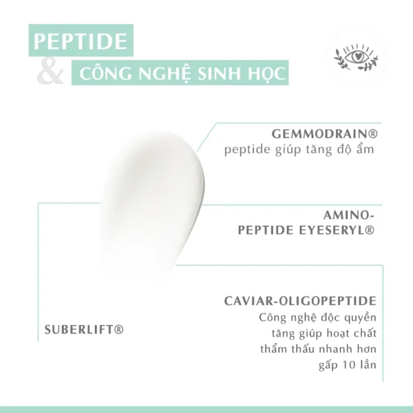 Kem dưỡng da vùng mắt Dr.Belter 764 Eye Lift Complex 10ml. - Ảnh 3