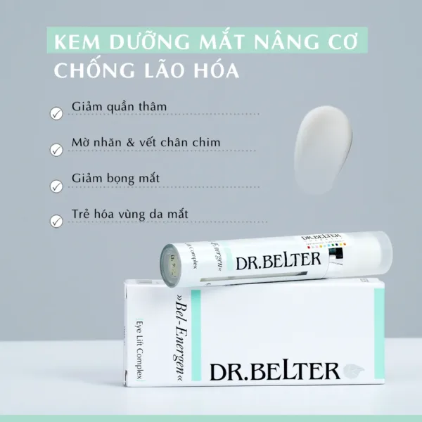 Kem dưỡng da vùng mắt Dr.Belter 764 Eye Lift Complex 10ml. - Ảnh 4