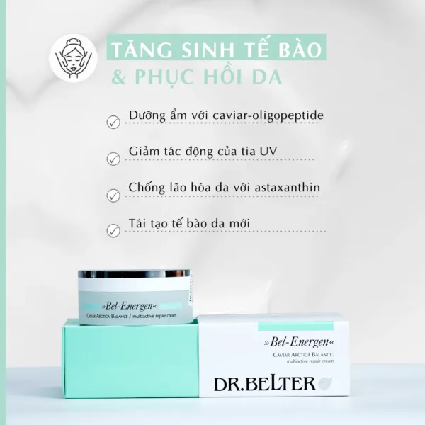 Kem dưỡng cao cấp Dr.Belter 768 Caviar Arctica Balance Multiactive Repair Cream 50ml. - Ảnh 4