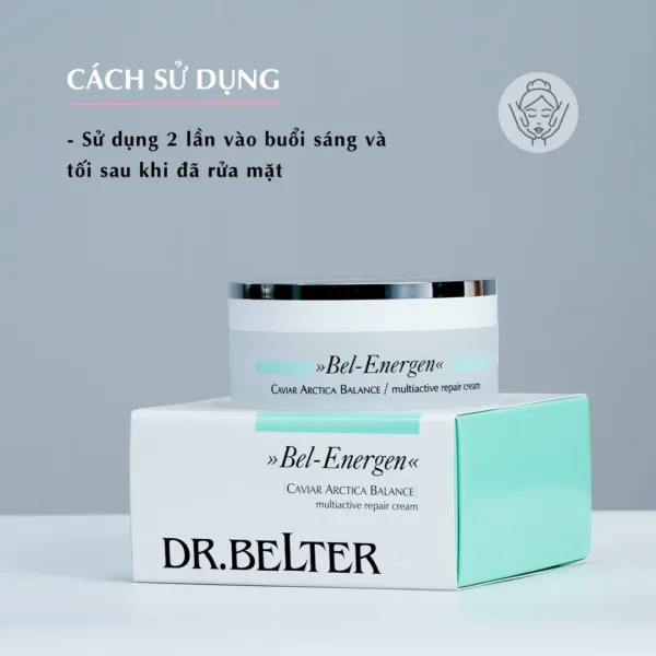 Kem dưỡng cao cấp Dr.Belter 768 Caviar Arctica Balance Multiactive Repair Cream 50ml. - Ảnh 5