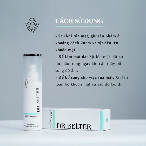 Nước cân bằng cao cấp mềm dịu da Dr.Belter 772 Daydream Tonic Spray 150ml. 10 Nước cân bằng cao cấp mềm dịu da Dr.Belter 772 Daydream Tonic Spray 150ml. - Ảnh 5