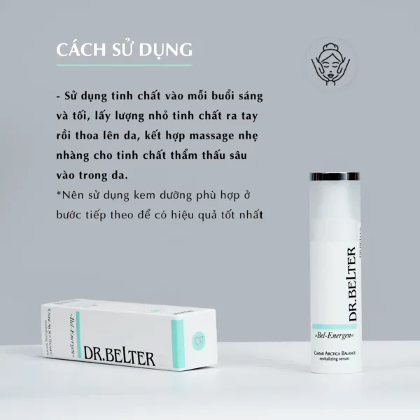 Serum cao cấp từ trứng cá tầm Dr.Belter 773 Caviar Arctica Balance serum 30ml. - Ảnh 5