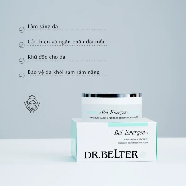 Kem dưỡng sáng da Dr.Belter 774 LUMINATION SECRET RADIANCE PERFORMANCE CREAM SPF30 (50ml) - chính hãng Đức. - Ảnh 4