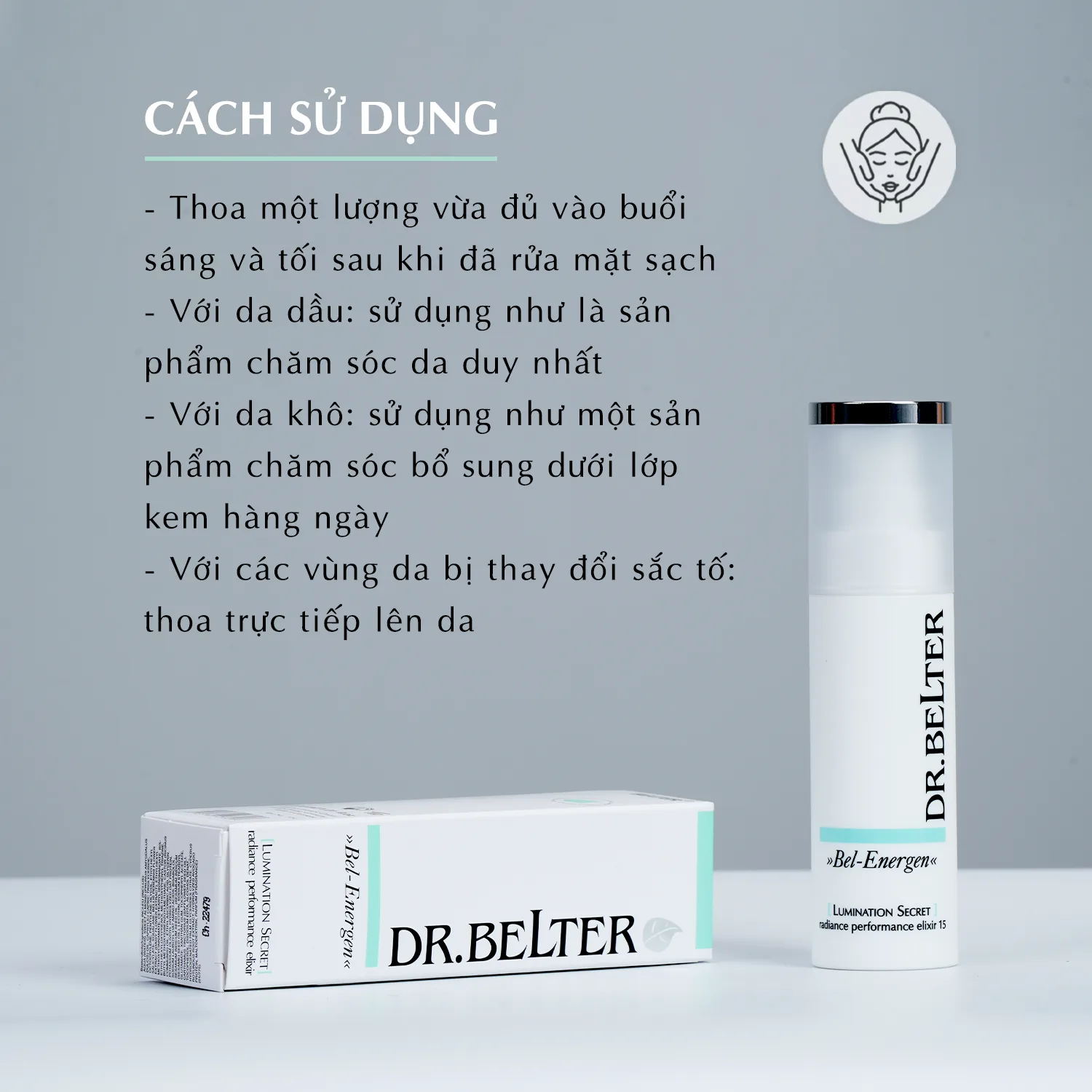 Serum dưỡng sáng, mờ thâm Dr.Belter 775 LUMINATION SECRET RADIANCE PERFORMANCE ELIXIR (30ml). 5 Serum dưỡng sáng, mờ thâm Dr.Belter 775 LUMINATION SECRET RADIANCE PERFORMANCE ELIXIR (30ml). - Ảnh 5