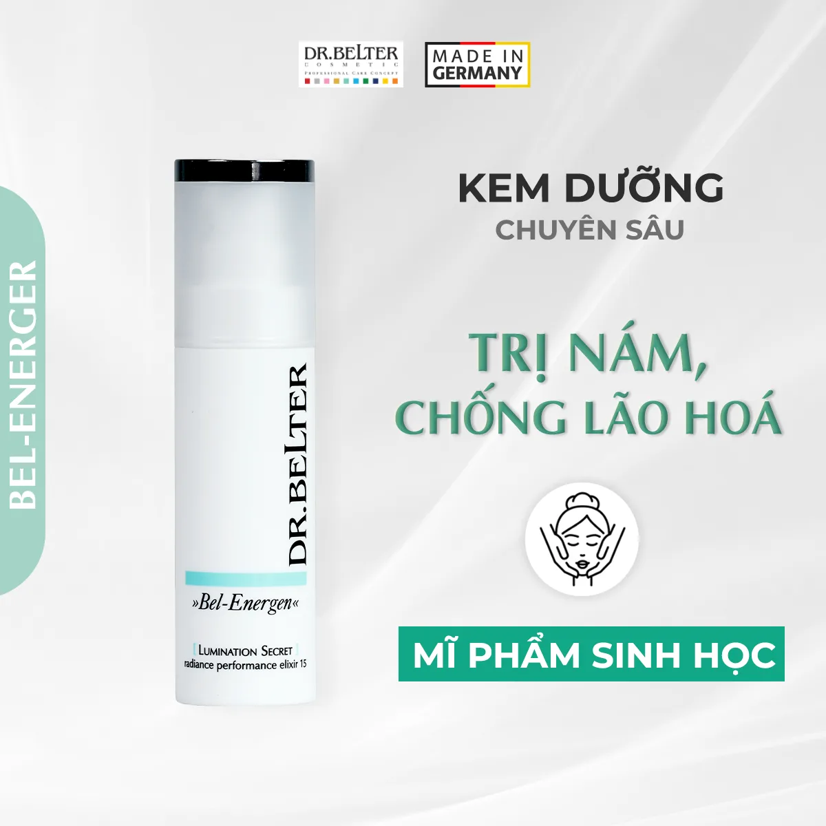 Serum dưỡng sáng, mờ thâm Dr.Belter 775 LUMINATION SECRET RADIANCE PERFORMANCE ELIXIR (30ml). 2 Serum dưỡng sáng, mờ thâm Dr.Belter 775 LUMINATION SECRET RADIANCE PERFORMANCE ELIXIR (30ml). - Ảnh 2