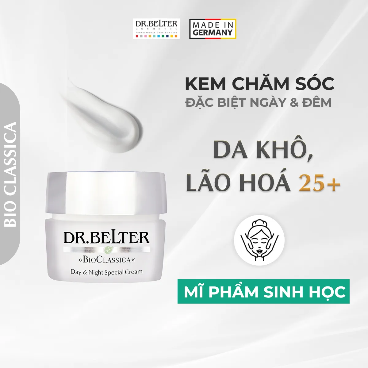 Kem dưỡng ngày và đêm cho da lão hóa khô Dr. Belter 218 Day & Night Special Cream(50ml) 2 Kem dưỡng ngày và đêm cho da lão hóa khô Dr. Belter 218 Day & Night Special Cream(50ml) - Ảnh 2