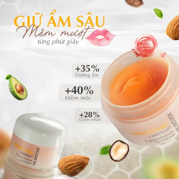 Kem dưỡng môi sinh học Dr.Belter 701 Lip Balsam 15ml. - Ảnh 3