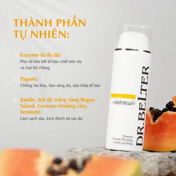 Tẩy da chết Dr.Belter 572 Intensa Enzyme Cream Peeling 50ml 10 Tẩy da chết Dr.Belter 572 Intensa Enzyme Cream Peeling 50ml - Ảnh 5