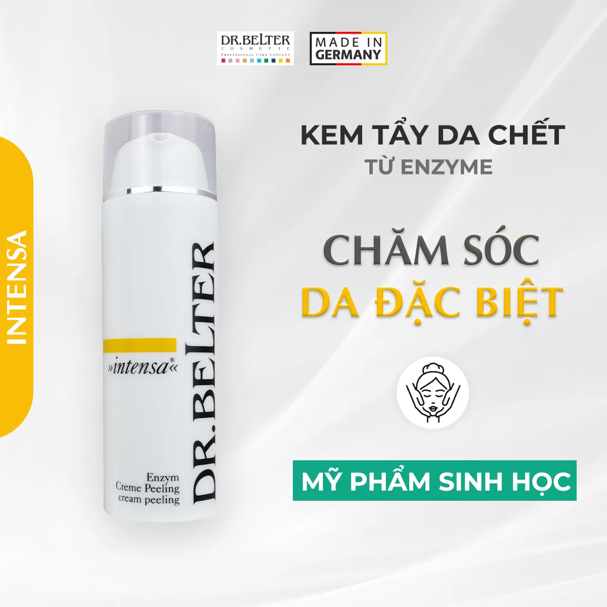 Tẩy da chết Dr.Belter 572 Intensa Enzyme Cream Peeling 50ml 1 Tẩy da chết Dr.Belter 572 Intensa Enzyme Cream Peeling 50ml